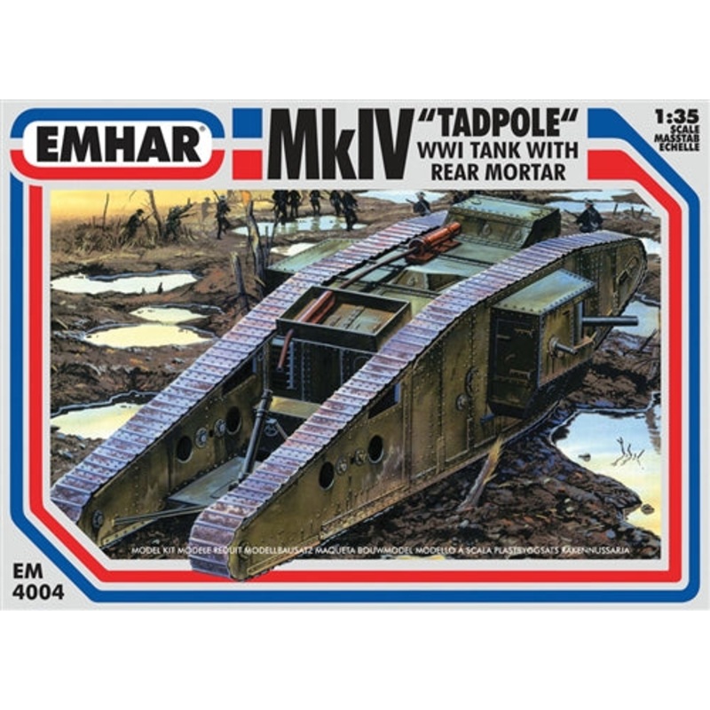EMHAR EM4004 MKIV TADPOLE TANK  1/35 SCALE