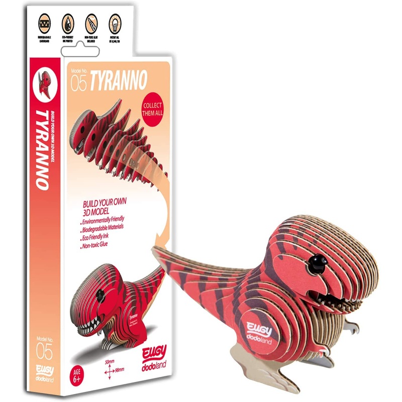 EUGY D5000 TYRANNO 3D CARDBOARD MODEL KIT
