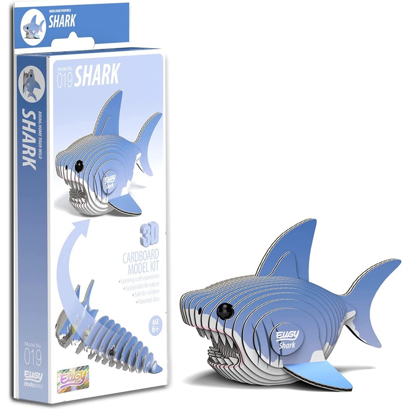EUGY D5006 SHARK 3D CARDBOARD MODEL KIT