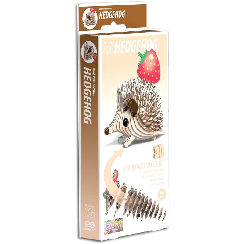 EUGY D5038 HEDGEHOG 3D CARDBOARD MODEL KIT