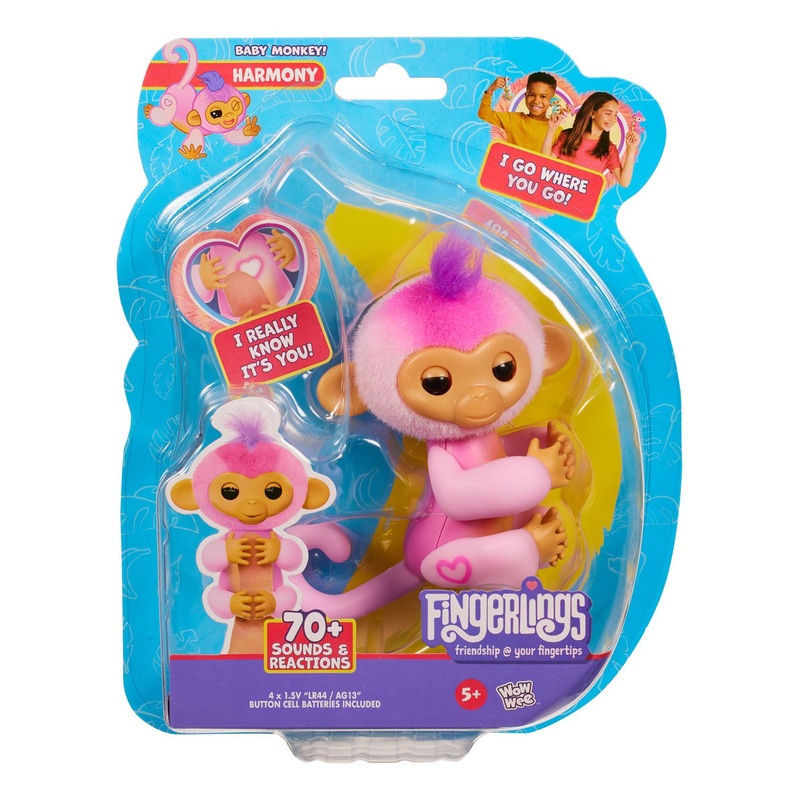 FINGERLINGS 3111 BABY MONKEY HARMONY