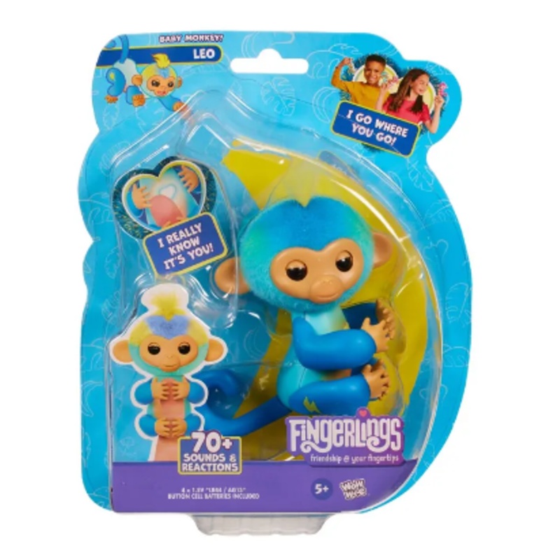 FINGERLINGS 3115 BABY MONKEY LEO