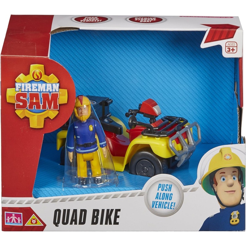 FIREMAN SAM 4129 MERCURY RESCUE QUAD BIKE
