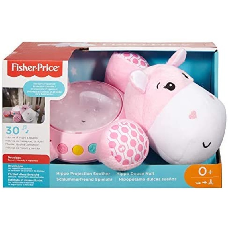 FISHER PRICE FGG89 PINK HIPPO PROJECTION SOOTHER