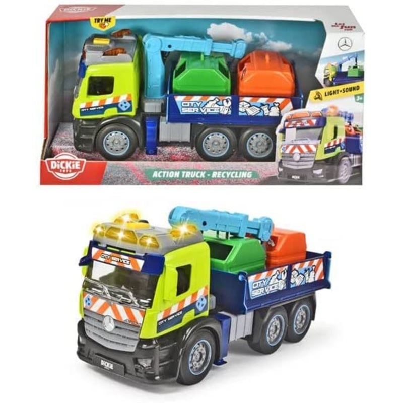DICKIES TOYS 5015 RECYCLING ACTION TRUCK