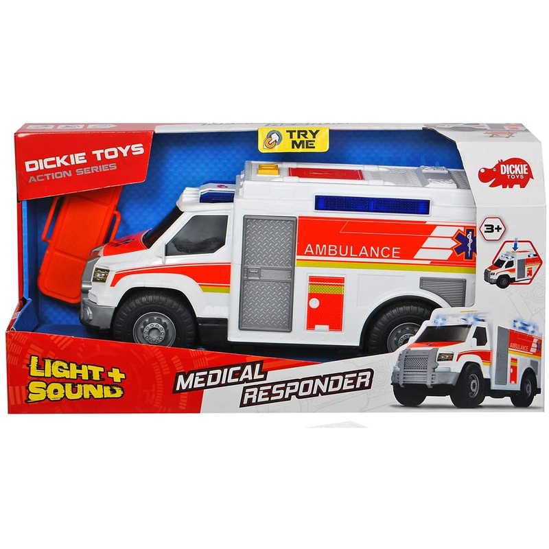 DICKIES TOYS 6002 MEDICAL RESPONDER WITH LIGHTS AND SOUNDS