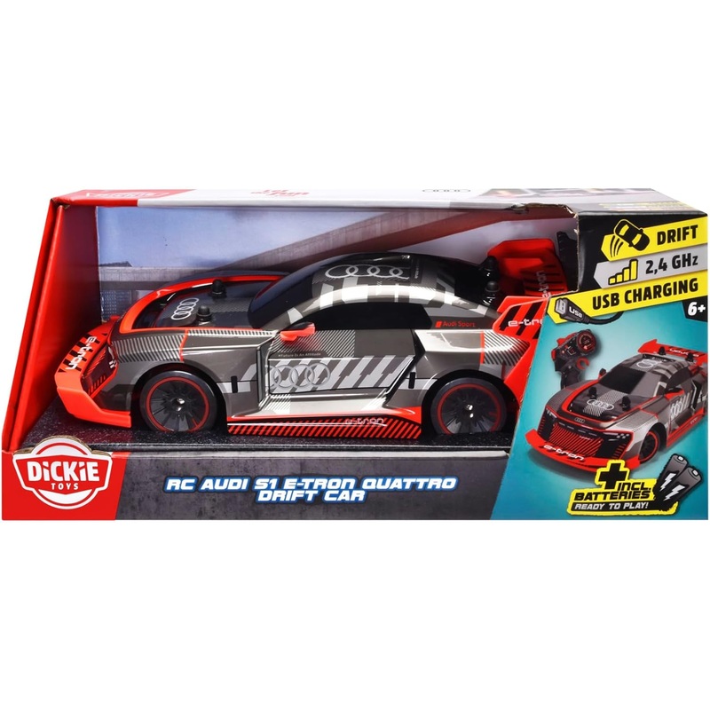 DICKIES TOYS 6011 RC AUDI S1 E-TRON QUATTRO DRIFT CAR