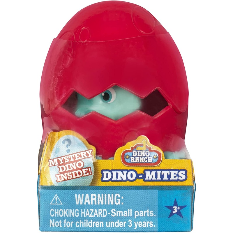 DINO RANCH DNR0035 DINO MITES COLLECTIBLE DINOSAURS (ASSORTED ONE COLOUR CHOSEN RANDOM)