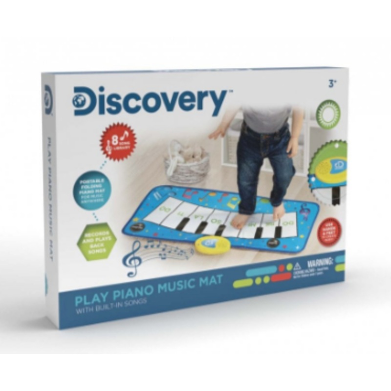 DISCOVERY 1303002041 PLAY PIANO MUSIC MAT WITH BUILT IN SONGS