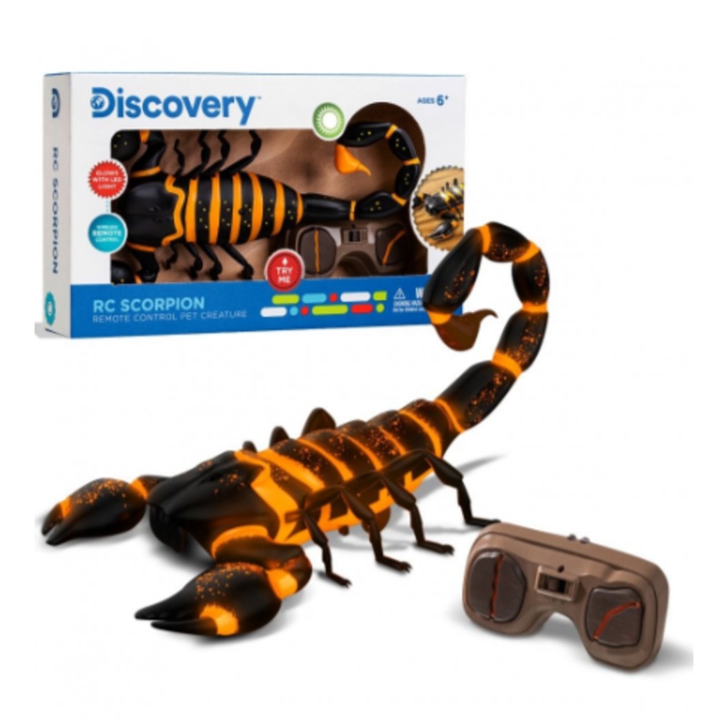 DISCOVERY 1312007001 RC SCORPION WITH LED LIGHTS