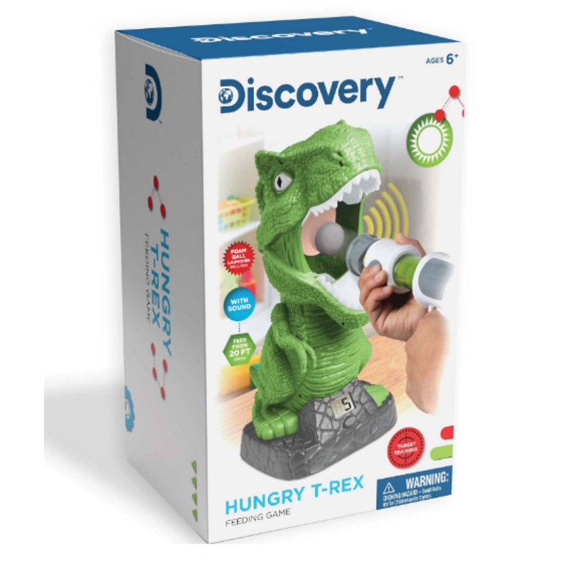 DISCOVERY 1327005591 HUNGRY T-REX FEEDING GAME