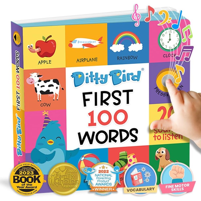 DITTY BIRD FIRST 100 WORDS SOUND BOOK