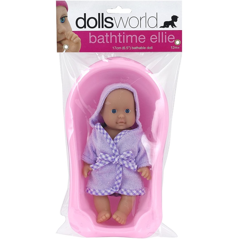 DOLLS WORLD 60220 LITTLE BATHTIME BABY DOLL