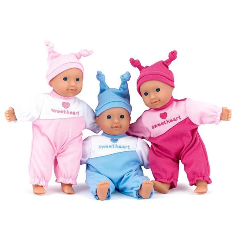 DOLLS WORLD 78020 LITTLE LOVES 21CM SOFT BEAN FILLED DOLL (ASSORTED COLOURS, ONE SUPPLIED AT RANDOM)