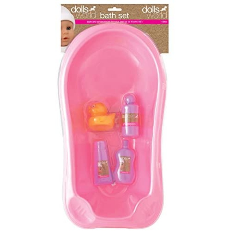 DOLLS WORLD 8500 DOLLS BATH SET