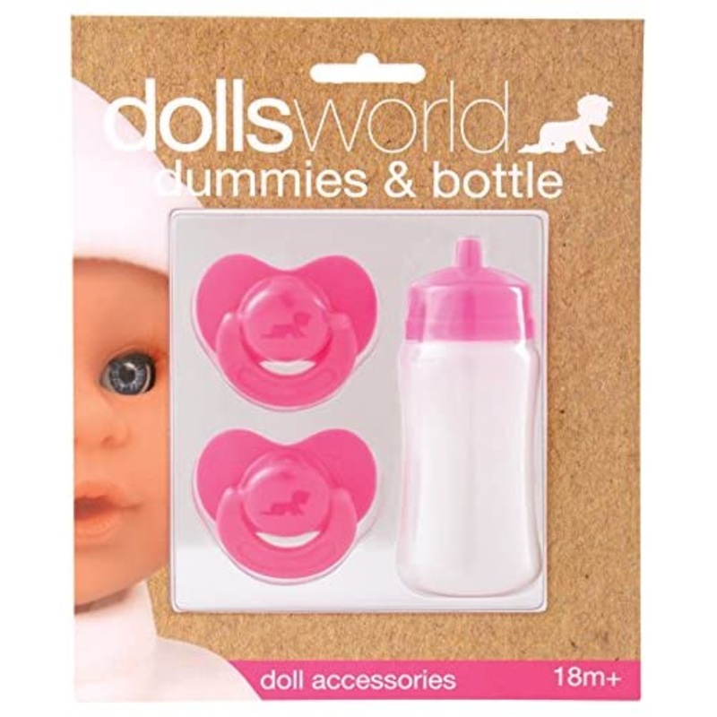 DOLLS WORLD 8511 DUMMIES AND BOTTLE