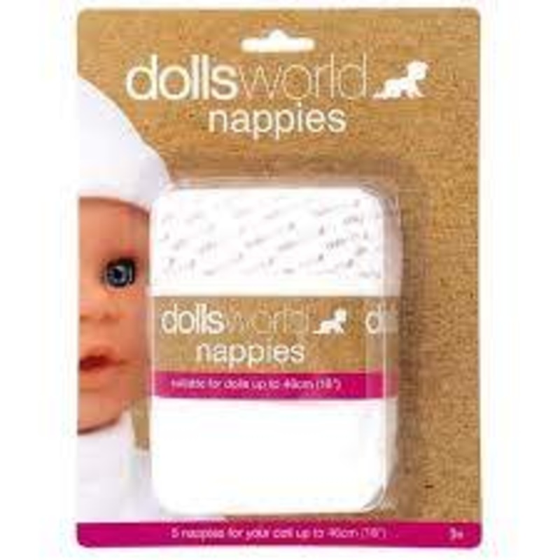 DOLLS WORLD 8715 NAPPIES