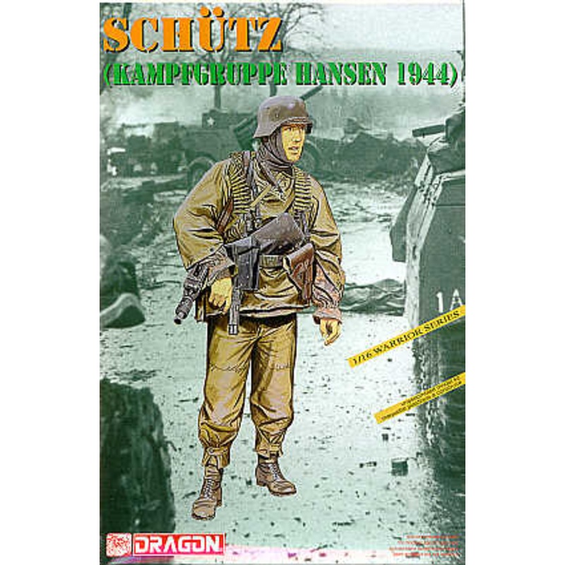 Dragon 1623 Schutz Kampfguppe Hansen 1944  Figure  1/16 SCALE