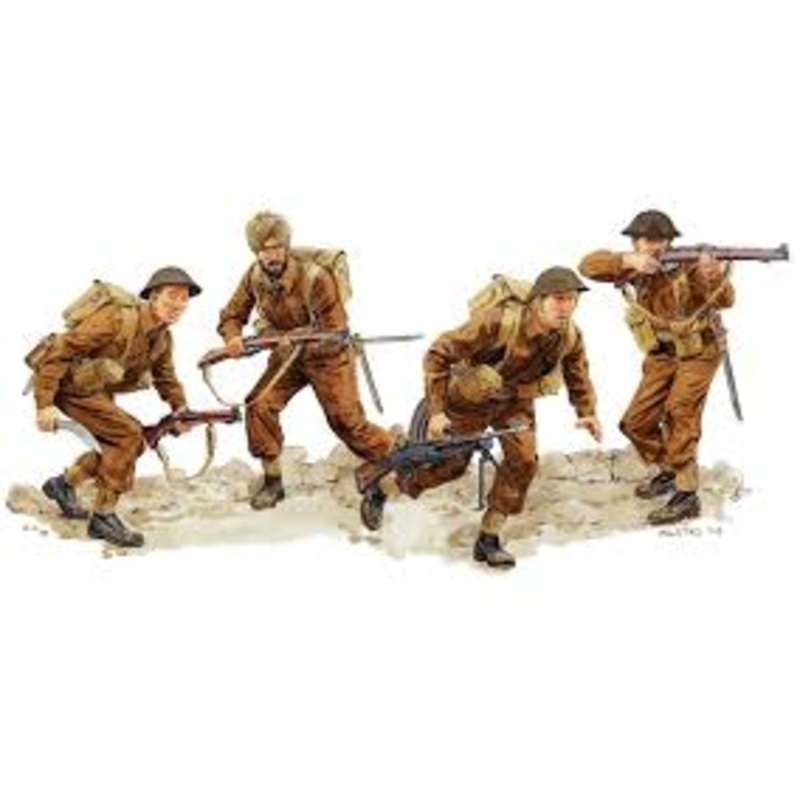 DRAGON 6212 BRITISH INFANTRY NORMANDY 1944 1/35 SCALE