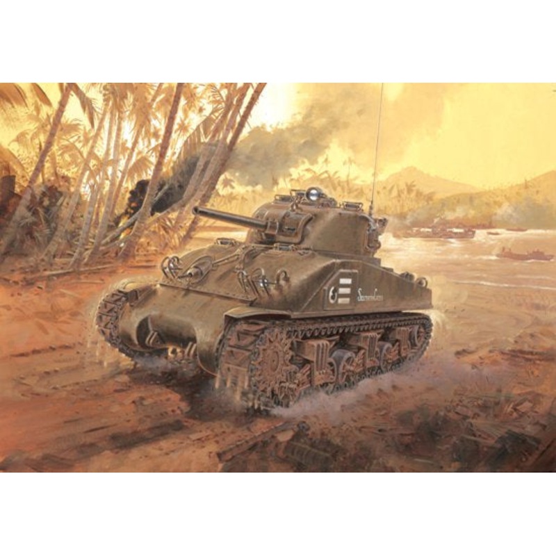 DRAGON 6740 M4 SHERMAN COMPOSITE HULL PTO 1/35 SCALE
