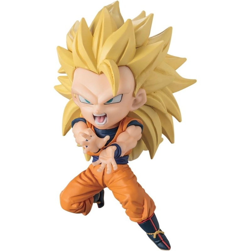 DRAGON BALL 93841 SUPER SAIYAN 3 SON GOKU MINIATURE COLLECTIBLE CHIBIMASTERS