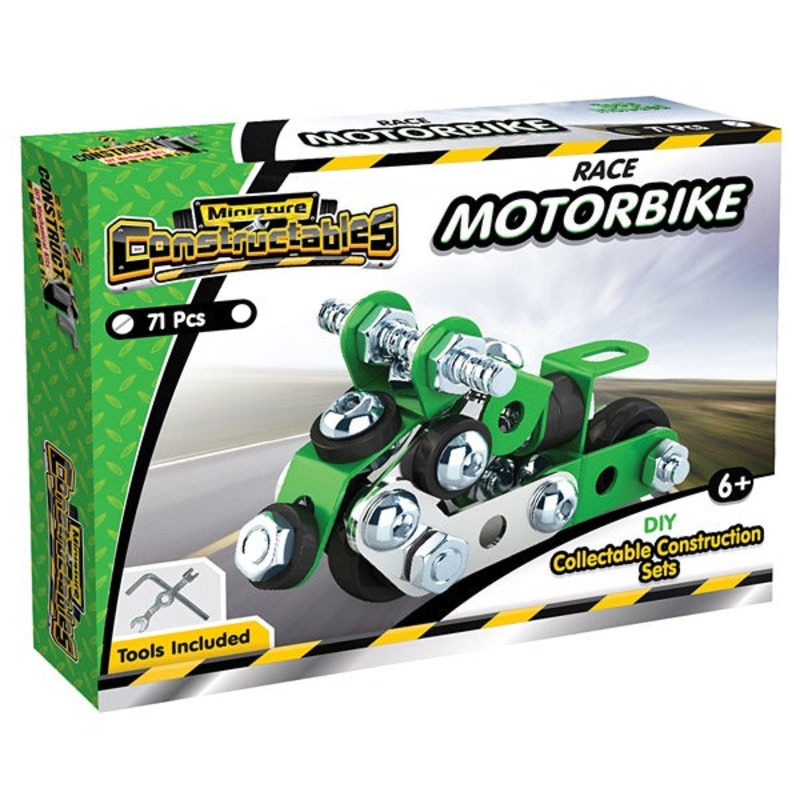 CONSTRUCT IT 10281 MOTORBIKE MINITURE CONSTRUCTABLES KIT