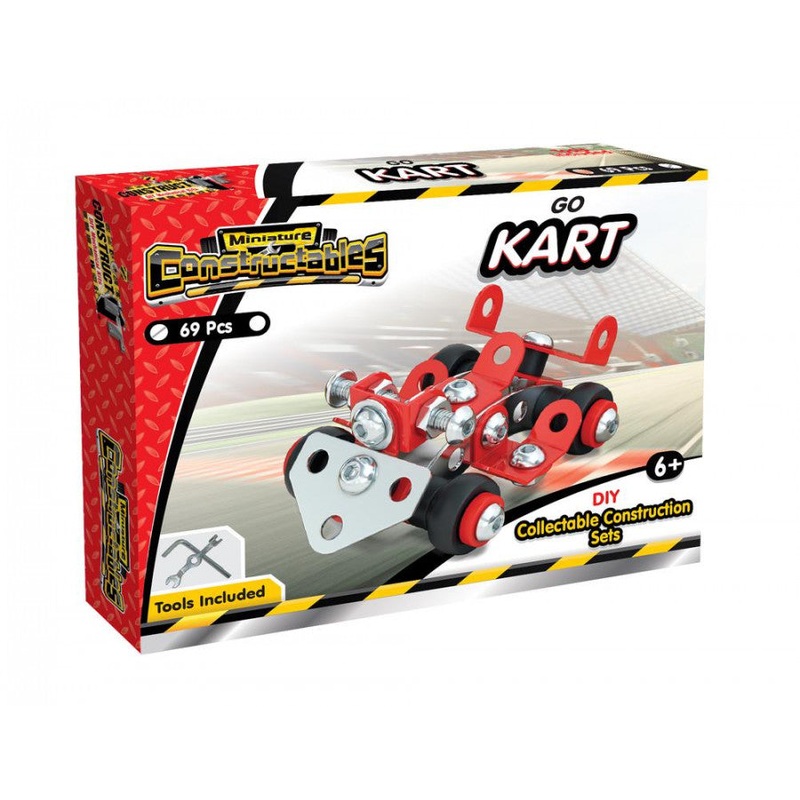 CONSTRUCT IT 10342 GO KART MINITURE CONSTRUCTABLES KIT