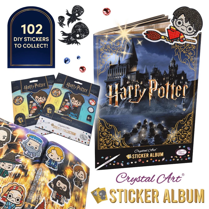 CRAFT BUDDY CA-31HPSALB  HARRY POTTER STICKER ALBUM