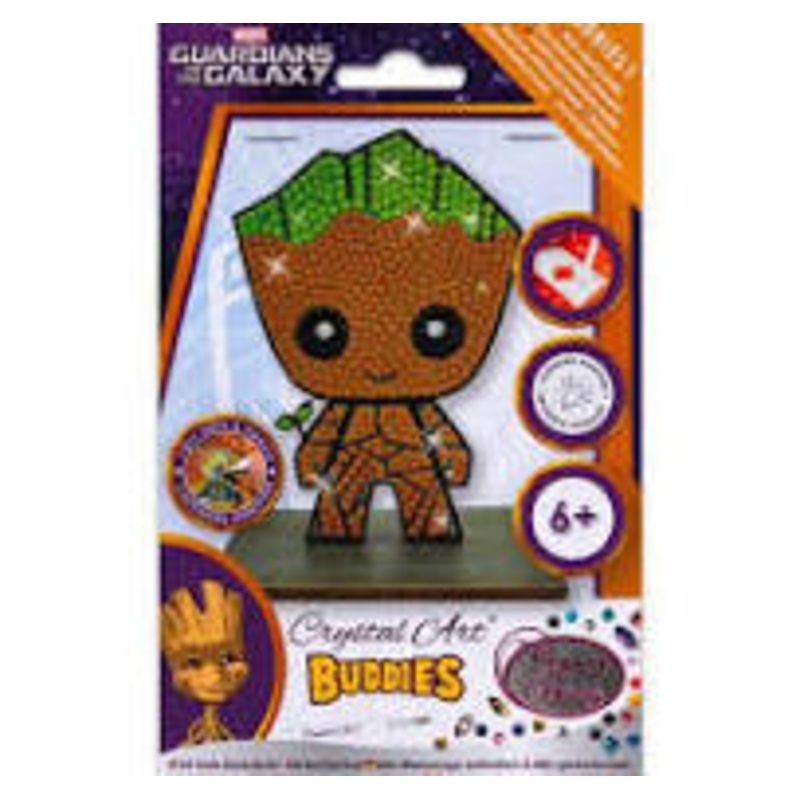 CRAFT BUDDY CAFGR-MCU008 MARVEL GROOT CRYSTAL ART BUDDIES