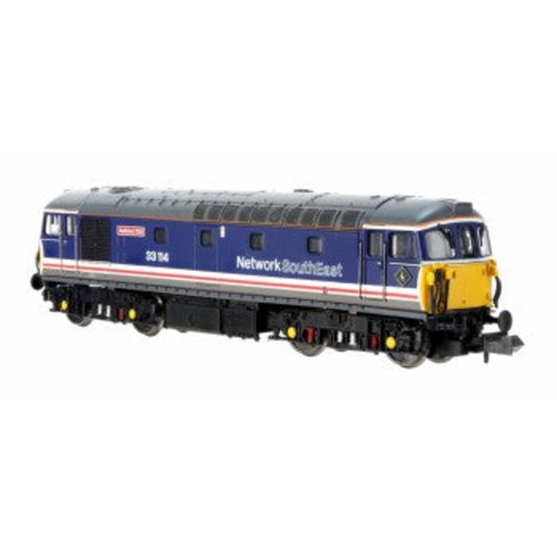 DAPOL N GAUGE 2D-001-022D CLASS 33/1  33114 ASHFORD 150 NETWORK SOUTH EAST