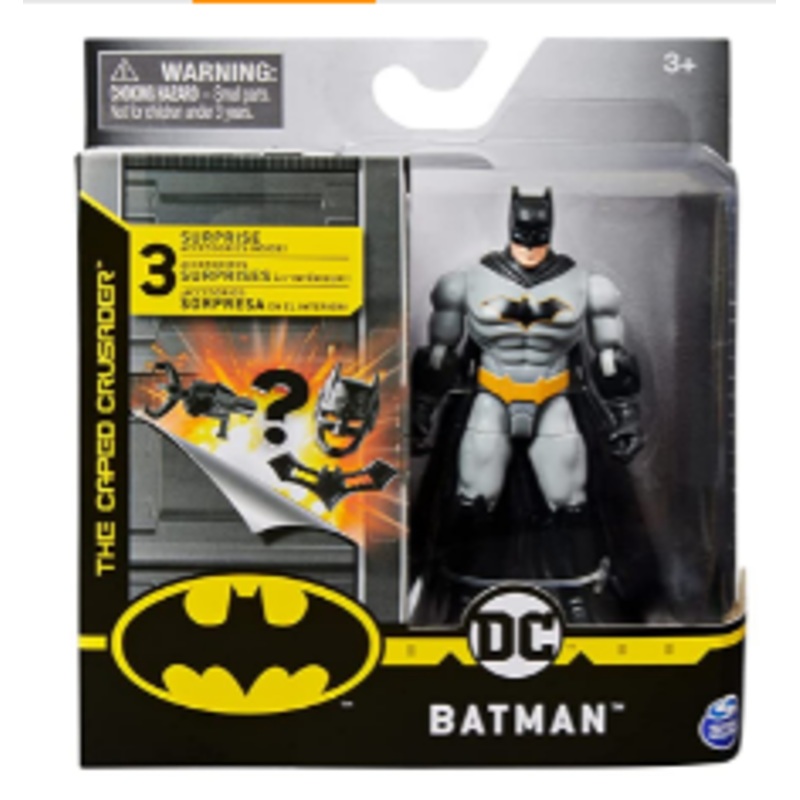 DC BATMAN 20129807 BATMAN 4" ACTION FIGURE