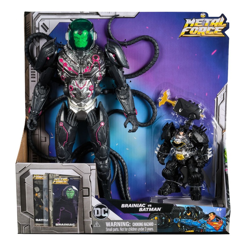 DC UNIVERSE 6072737 BRAINIAC VS BATMAN 12 INCH BATTLE PACK