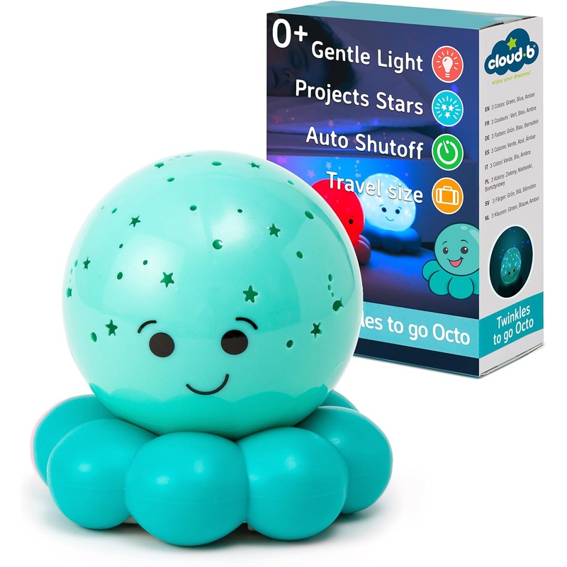 CLOUD B BL3 TWINKLES TO GO OCTO BLUE NIGHTLIGHT