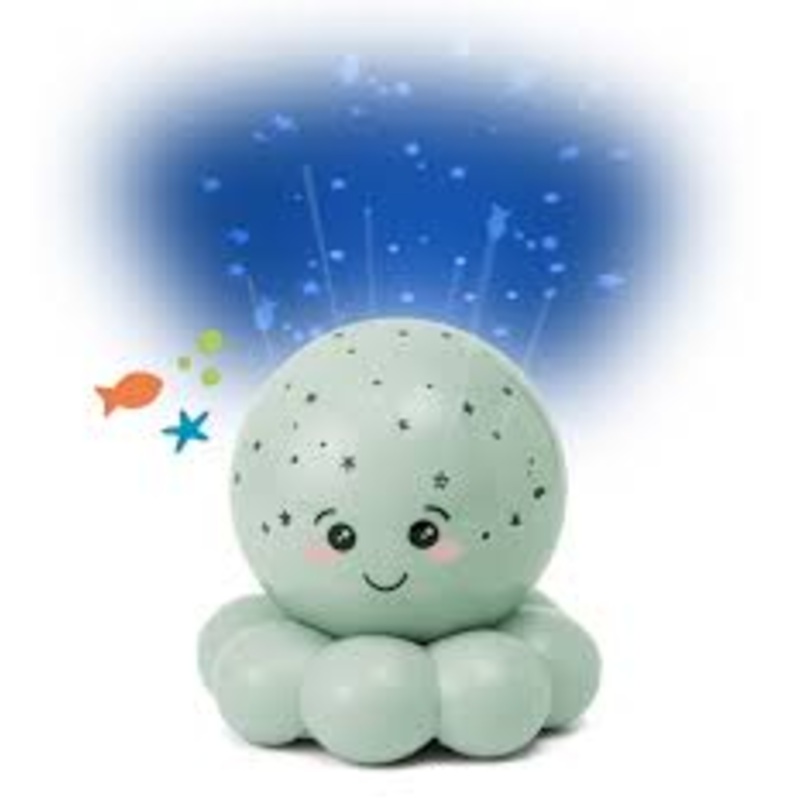 CLOUD B TWINKLES TO GO OCTO PASTEL GREEN NIGHTLIGHT