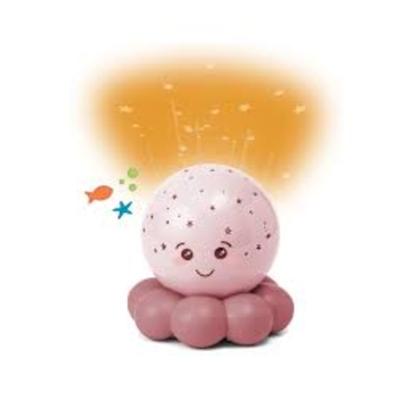 CLOUD B TWINKLES TO GO OCTO PASTEL PINK NIGHTLIGHT