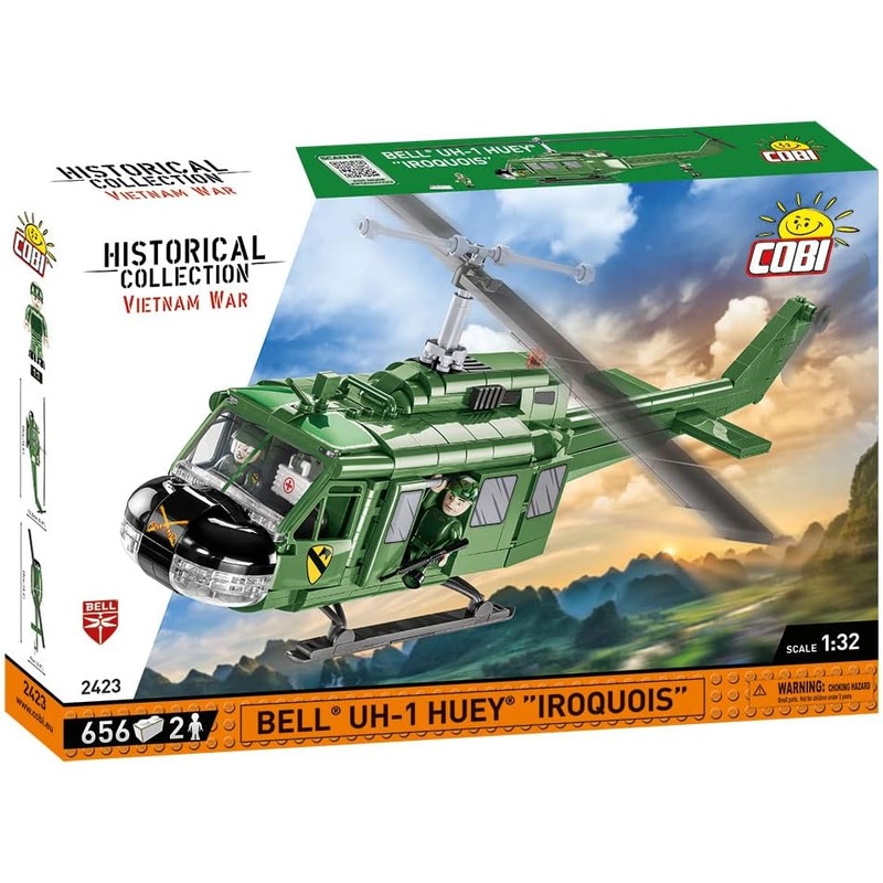 COBI 2423 BELL UH-1 HUEY "IROQUOIS" HELICOPTER