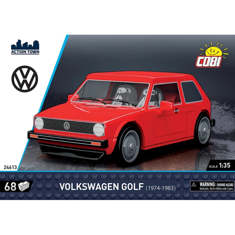 COBI 24613 VOLKSWAGON GOLF (1974-1983) 1:35 SCALE