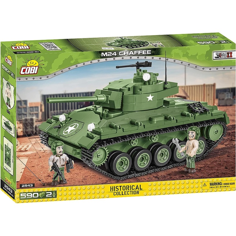 COBI 2543 M24 CHAFFEE TANK