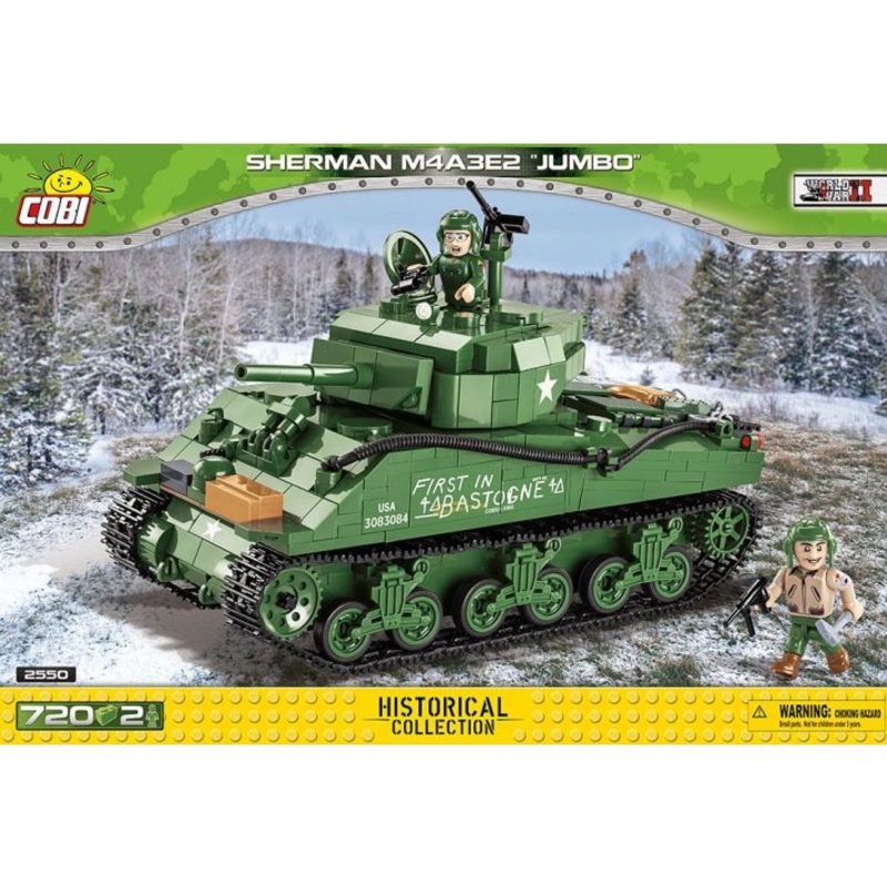 COBI 2550 SHERMAN M4A3E2 JUMBO TANK