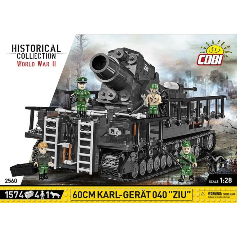 COBI 2560 60CM KARL-GERAT040 ZIU TANK