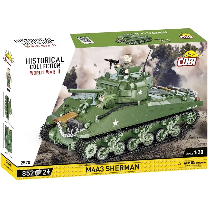 COBI 2570 M4A3 SHERMAN TANK
