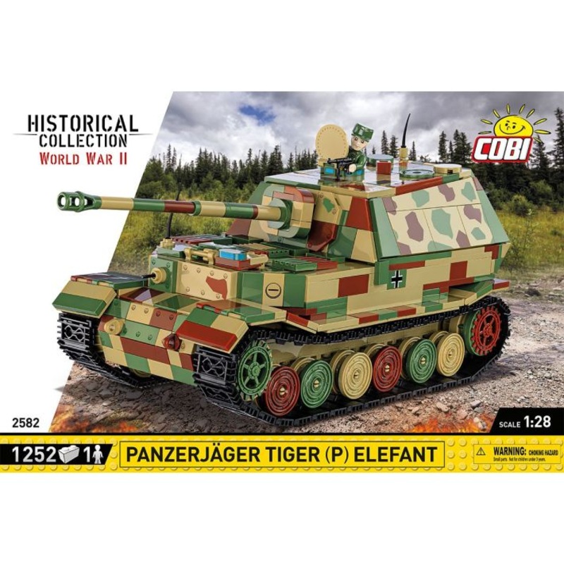 COBI 2582 PANZERJAGER TIGER P ELEFANT