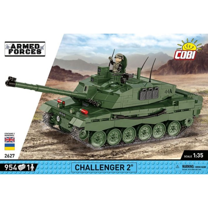 COBI 2627 CHALLENGER 2 TANK 1/35TH SCALE