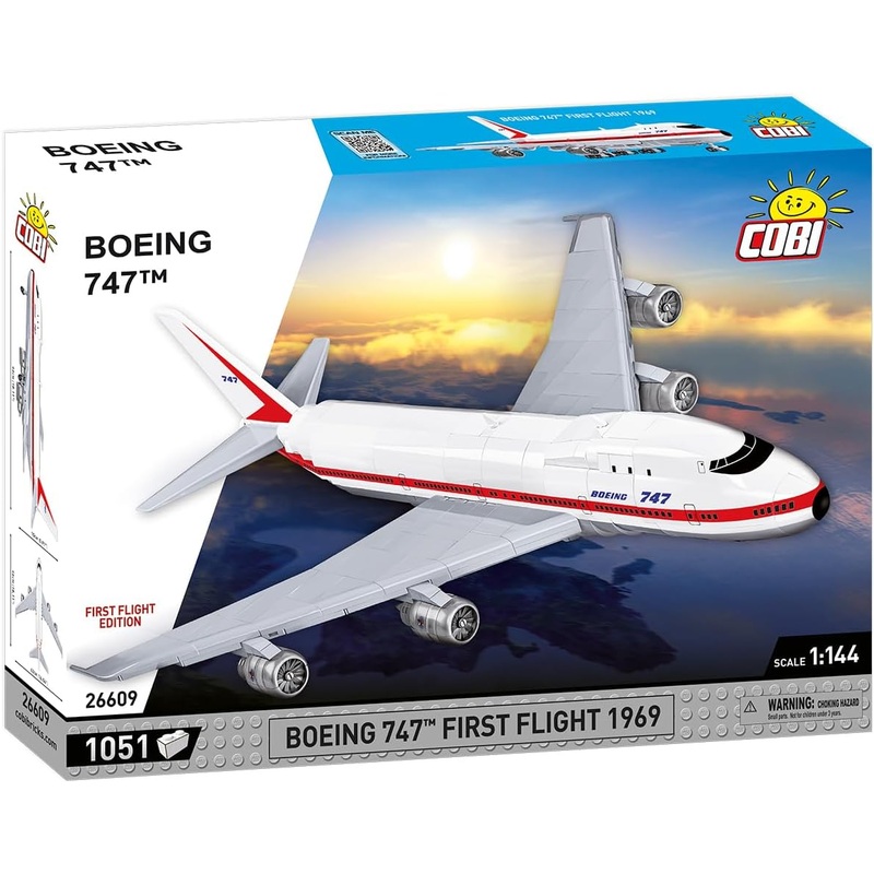 COBI 26609 BOEING 747 FIRST FLIGHT 1969