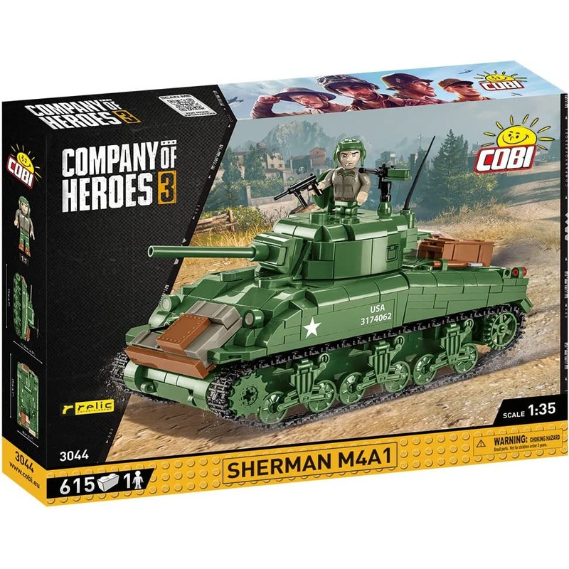 COBI 3044 SHERMAN M4A1 TANK