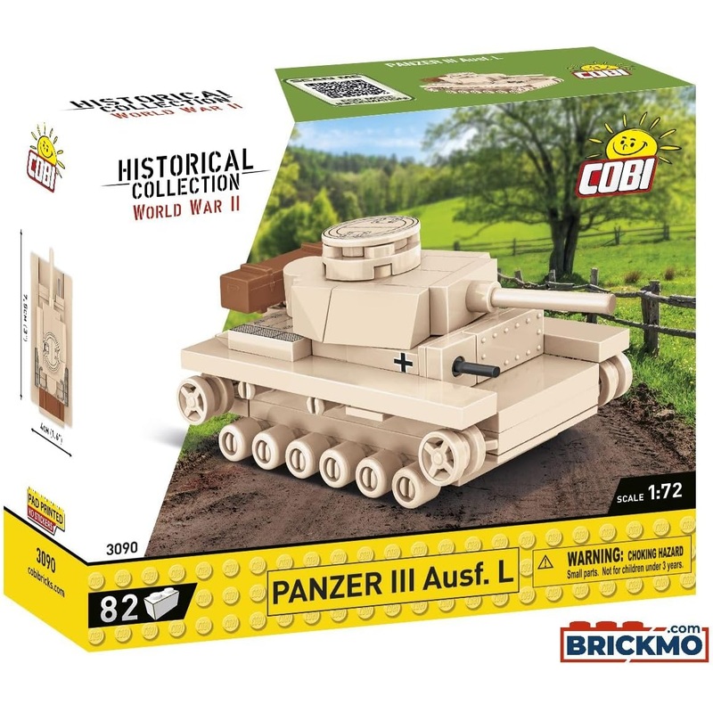 COBI 3090 PANZER III AUSF. L TANK 1:72
