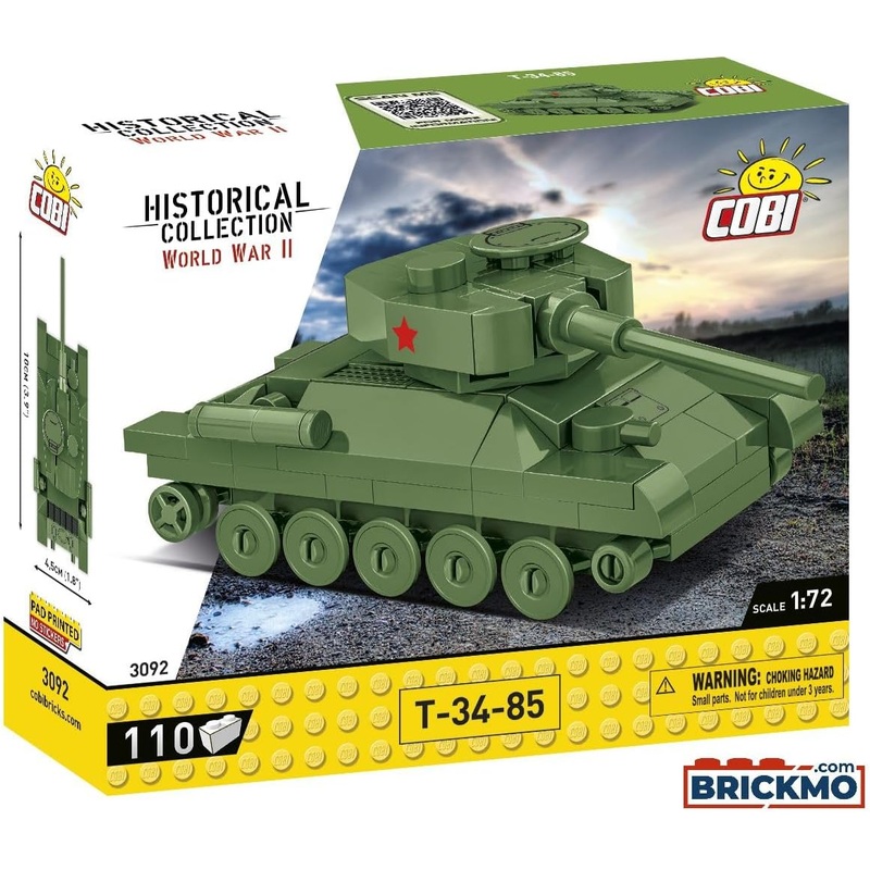 COBI 3092 T-34-85 TANK 1:72