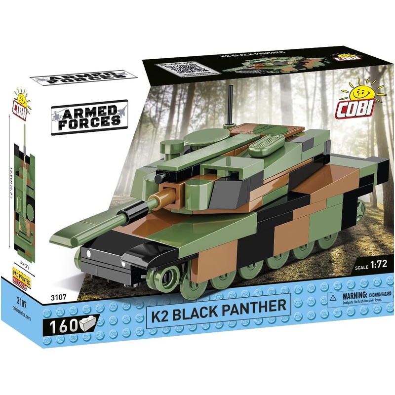 COBI 3107 K2 BLACK PANTHER TANK