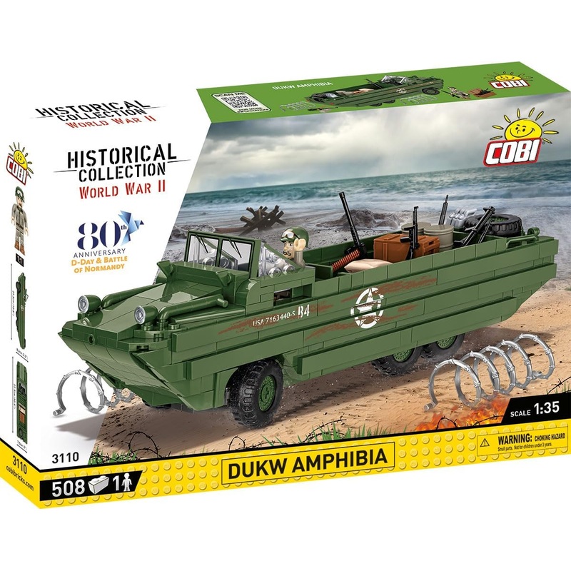 COBI 3110 DUKW AMPHIBIA TANK