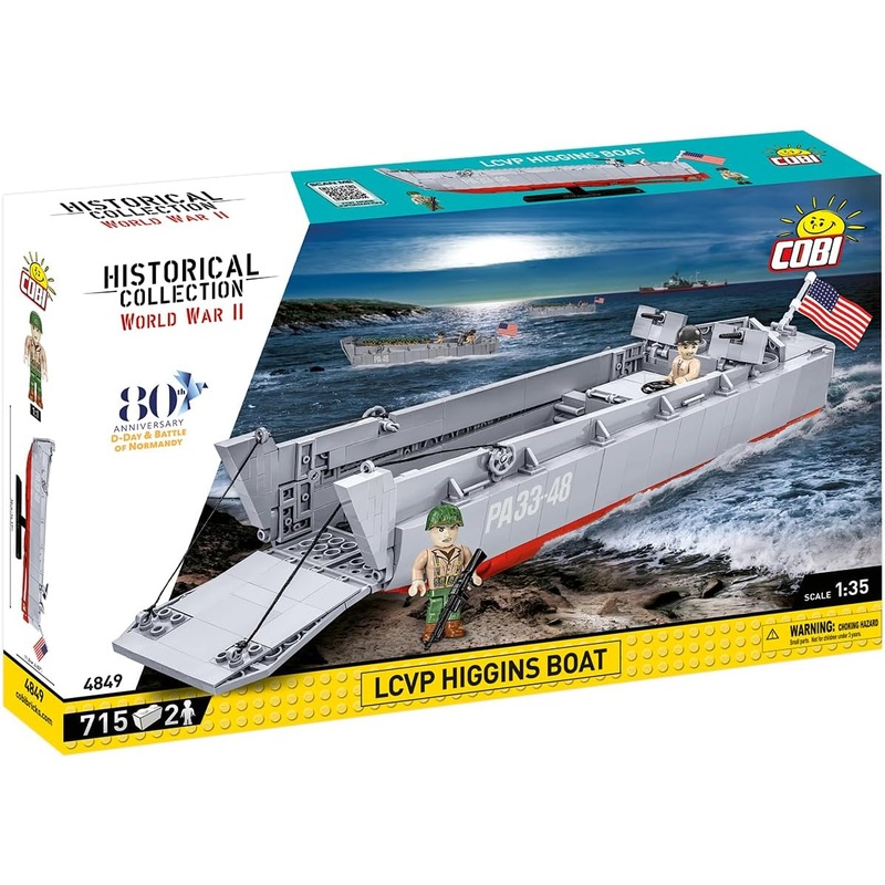 COBI 4849 LCVP HIGGINS BOAT